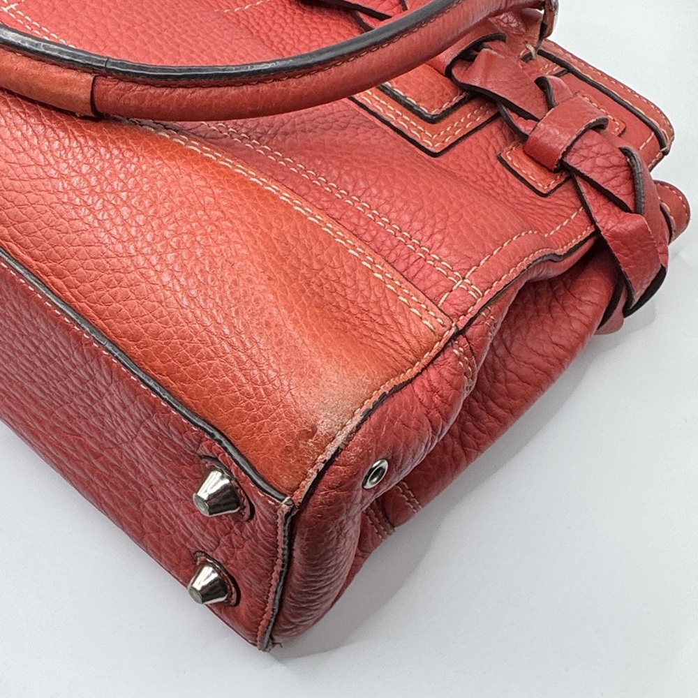 RARE! COACH LTD Edition Hamptons Vintage Leather Braided Satchel–MSRP $698 - Picture 7 of 12